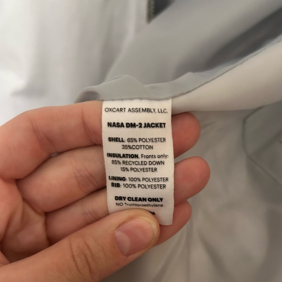 NASA Men’s Gray Bomber Jacket, Small - Picture 5 of 13